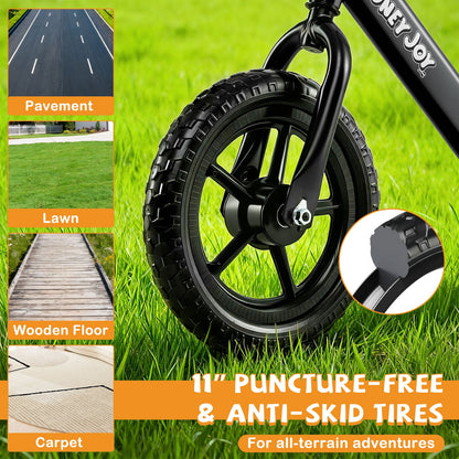 Lightweight Toddler Balance Bike No Pedal Training Bicycle
