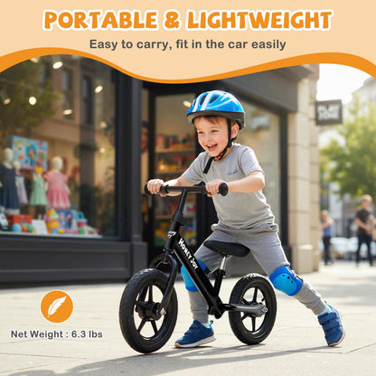 Lightweight Toddler Balance Bike No Pedal Training Bicycle