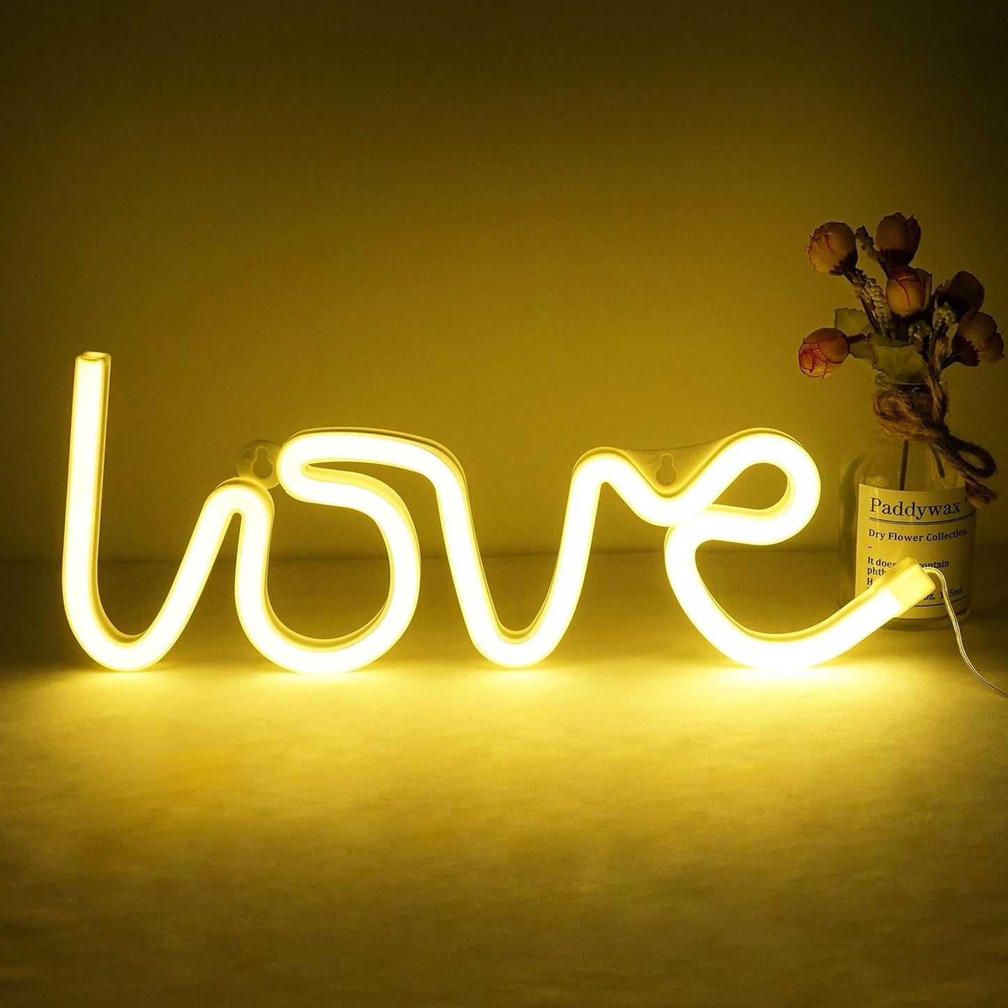 Love Neon Lights Battery Operated
