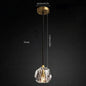 Luxury Faceted Crystal Cluster Chandelier