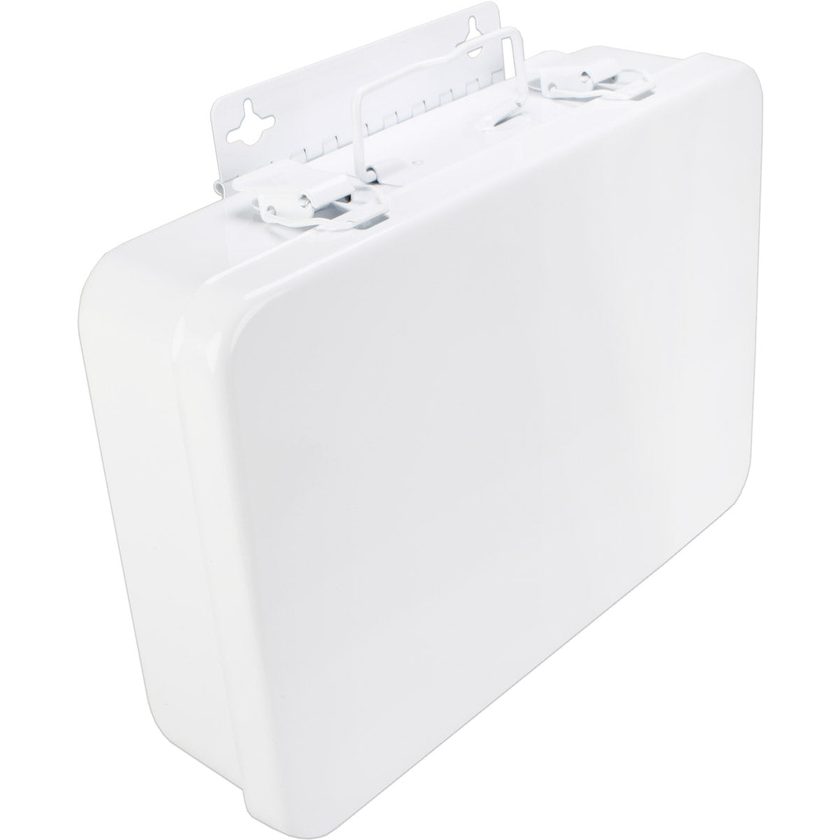 Metal First Aid Case, 16 Unit w/ Gasket - Horizontal - Empty