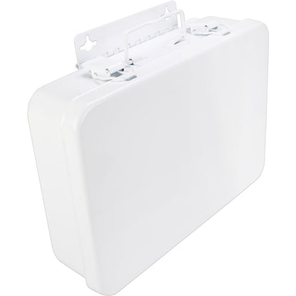 Metal First Aid Case, 16 Unit w/ Gasket - Horizontal - Empty