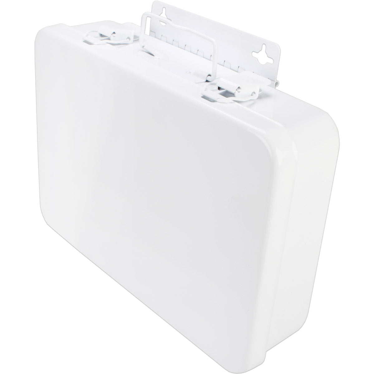 Metal First Aid Case, 16 Unit w/ Gasket - Horizontal - Empty