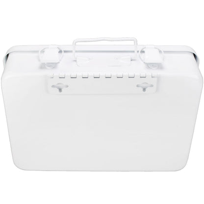 Metal First Aid Case, 16 Unit w/ Gasket - Horizontal - Empty