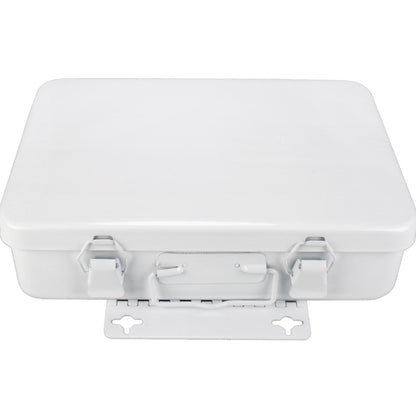Metal First Aid Case, 16 Unit w/ Gasket - Horizontal - Empty