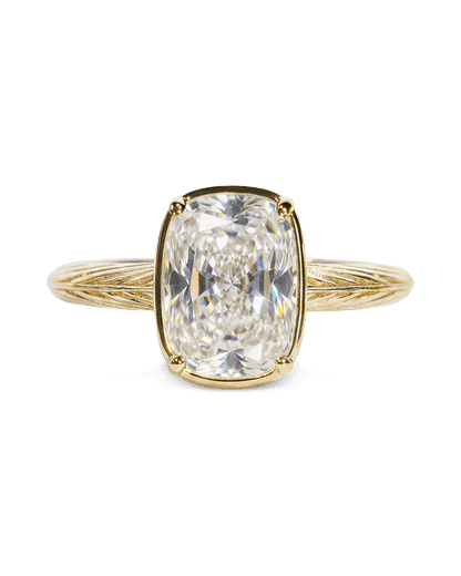 Sterling Silver Mini Elongated Cushion Ring