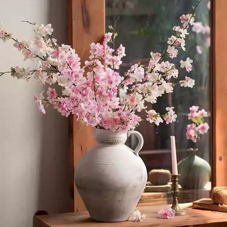 Blushing Cherry Blossom Branch 43.3" Tall