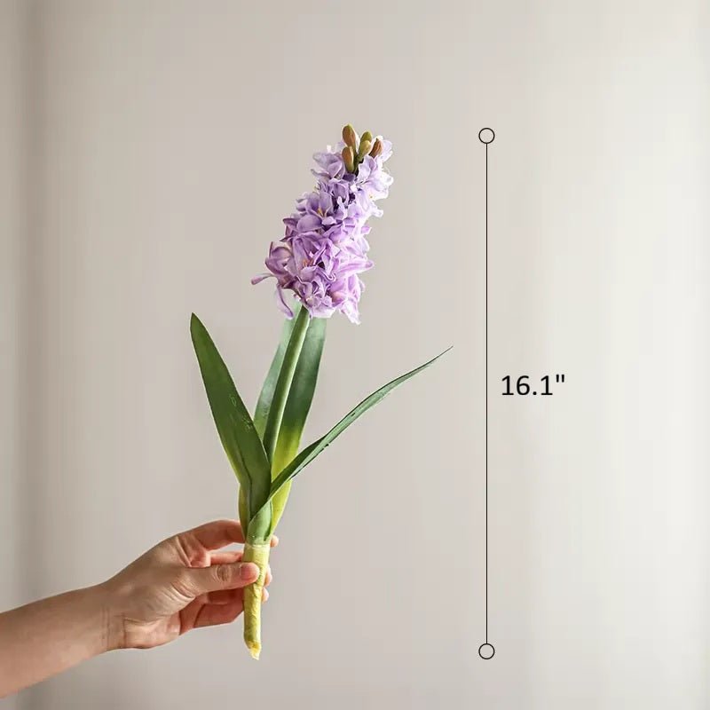Spring Artificial Hyacinth Stem 16" Tall