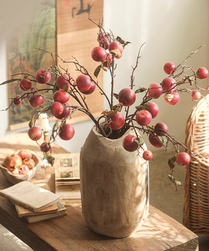 Homestead Solid Wood Décor Vase
