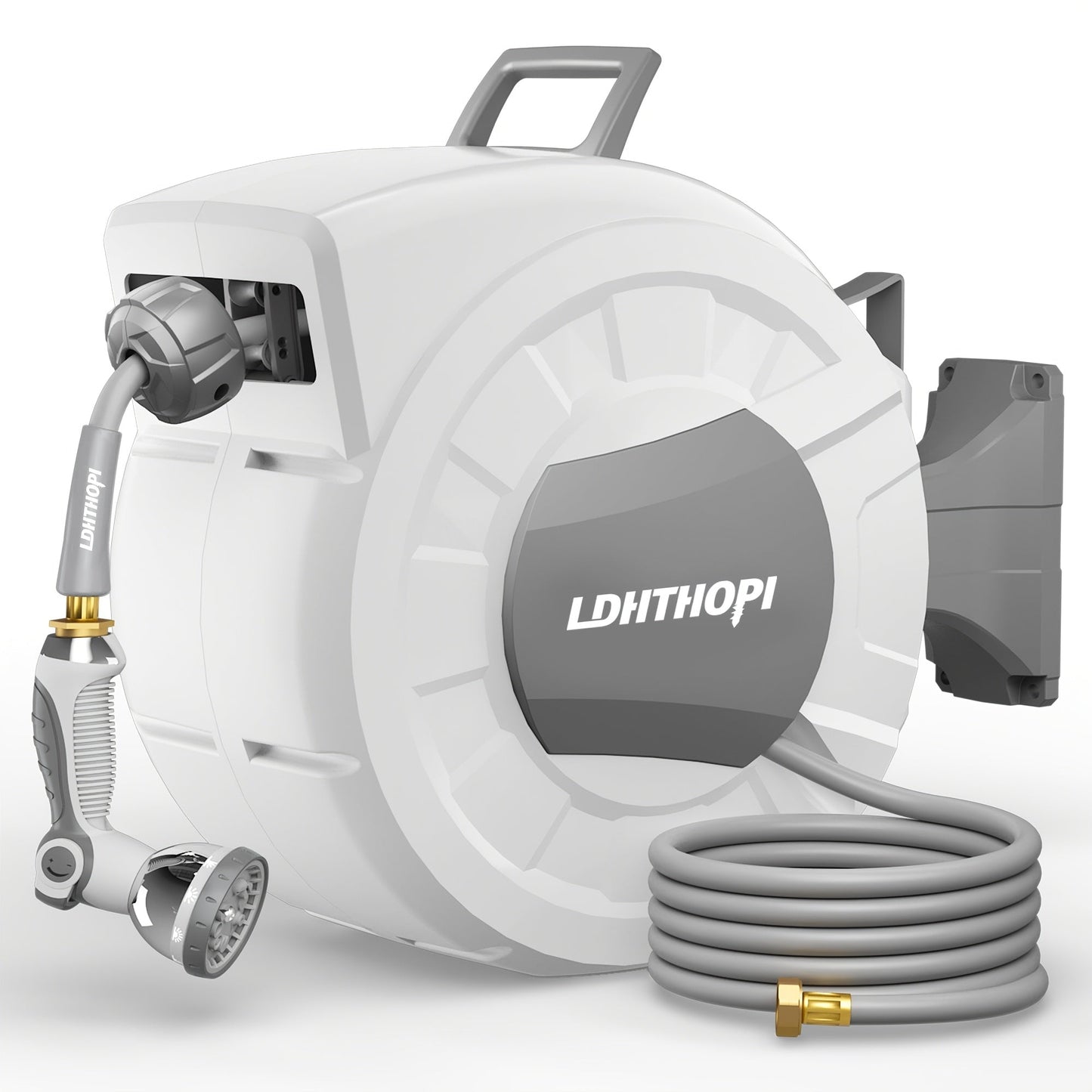 Retractable Garden Hose Reel 40/100/110/130FT Auto Rewind Wall Mounted Hose