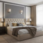Modern Fluted Crystal Wall Sconce