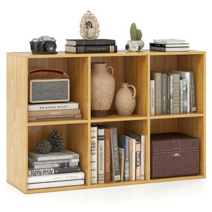 6-Cube Bookcase with Anti-Tipping Kit - Burlywood