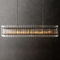 Modern Rectangular Linear Chandelier