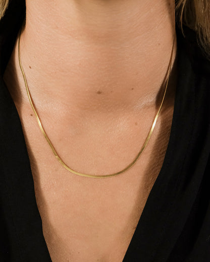 Sterling Silver Herringbone Chain