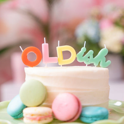 OLDish Birthday Candle