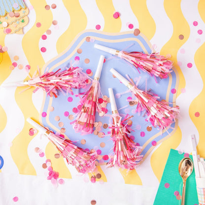 Pop of Pink Confetti Party Blower