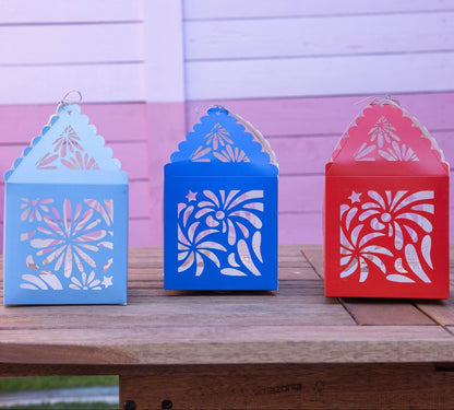 Star Spangled Spark Paper Lanterns