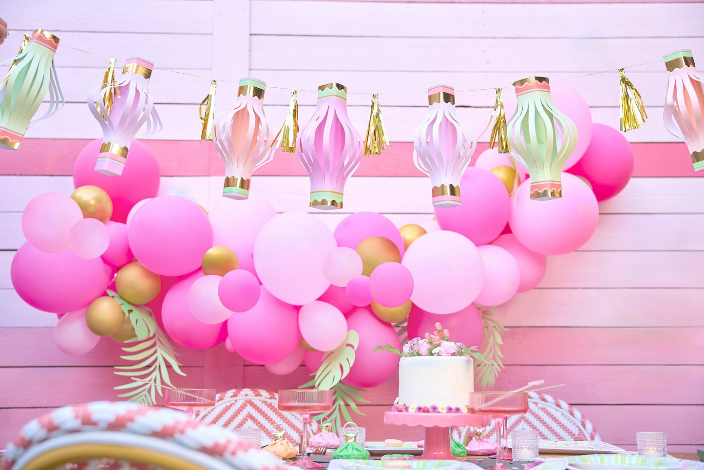 Cabana Club Paper Lantern Garland