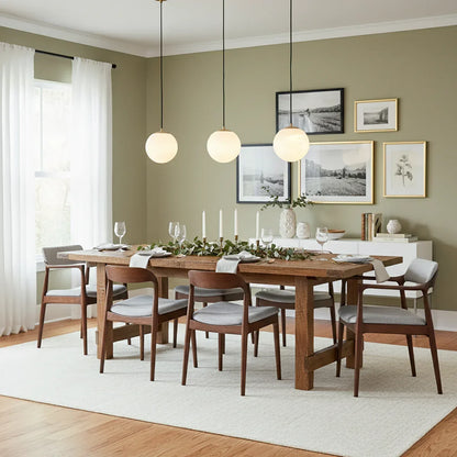 Nordic Style Spherical Alabaster Pendant Light