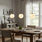 Nordic Style Spherical Alabaster Pendant Light