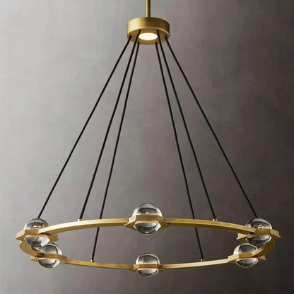 Nova Round Modern Chandelier