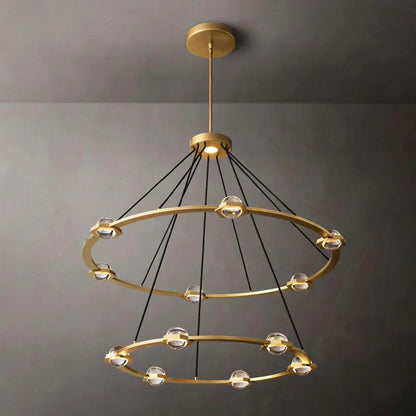 Nova Round Modern Chandelier