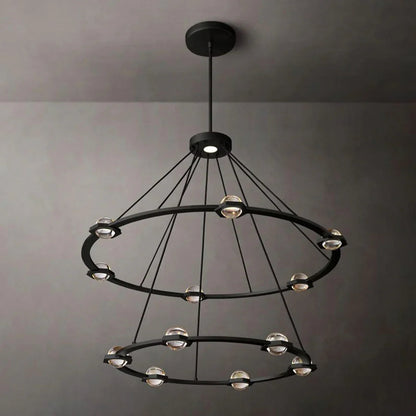 Nova Round Modern Chandelier