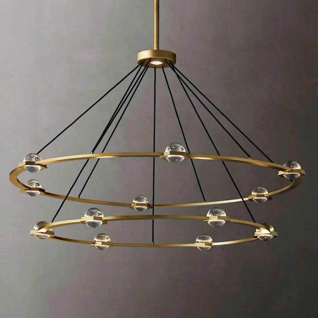 Nova Round Modern Chandelier