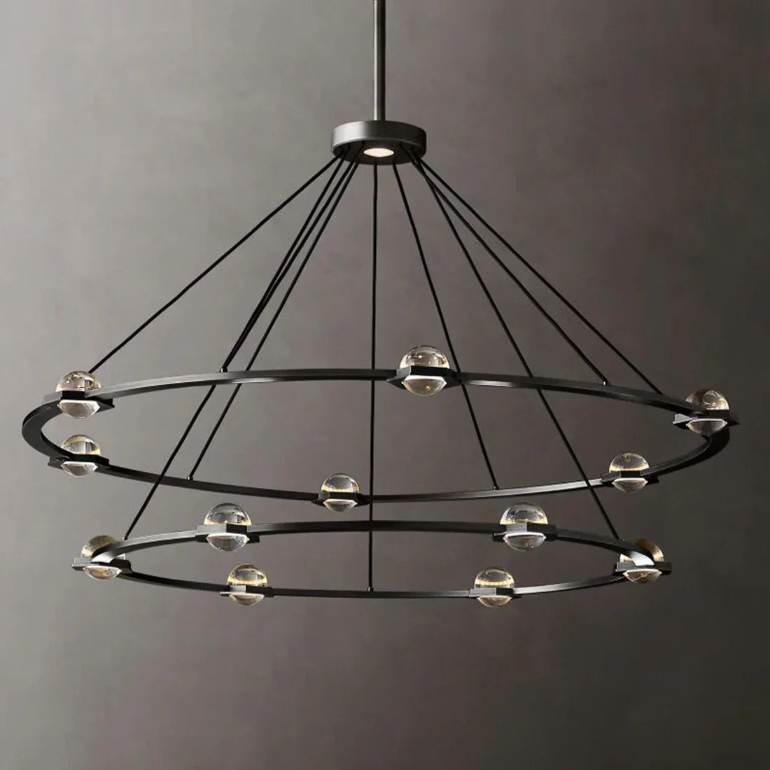 Nova Round Modern Chandelier