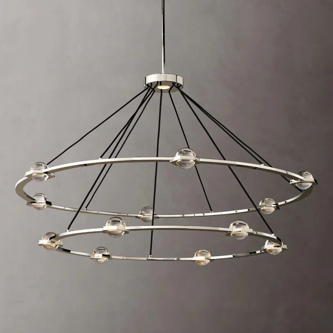 Nova Round Modern Chandelier