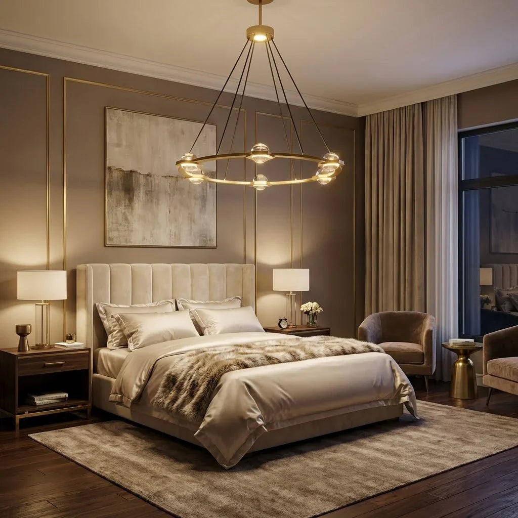 Nova Round Modern Chandelier