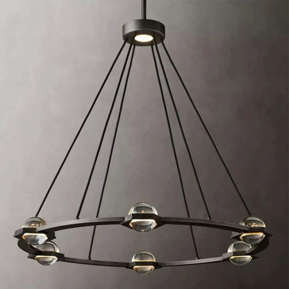 Nova Round Modern Chandelier