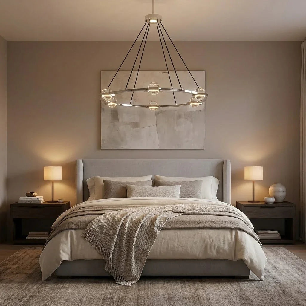 Nova Round Modern Chandelier