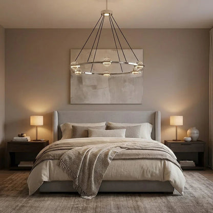 Nova Round Modern Chandelier