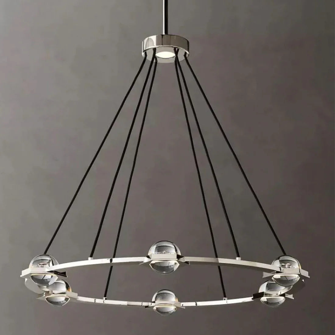 Nova Round Modern Chandelier