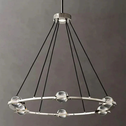 Nova Round Modern Chandelier