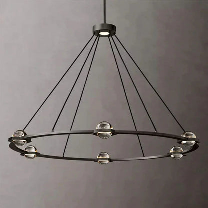 Nova Round Modern Chandelier