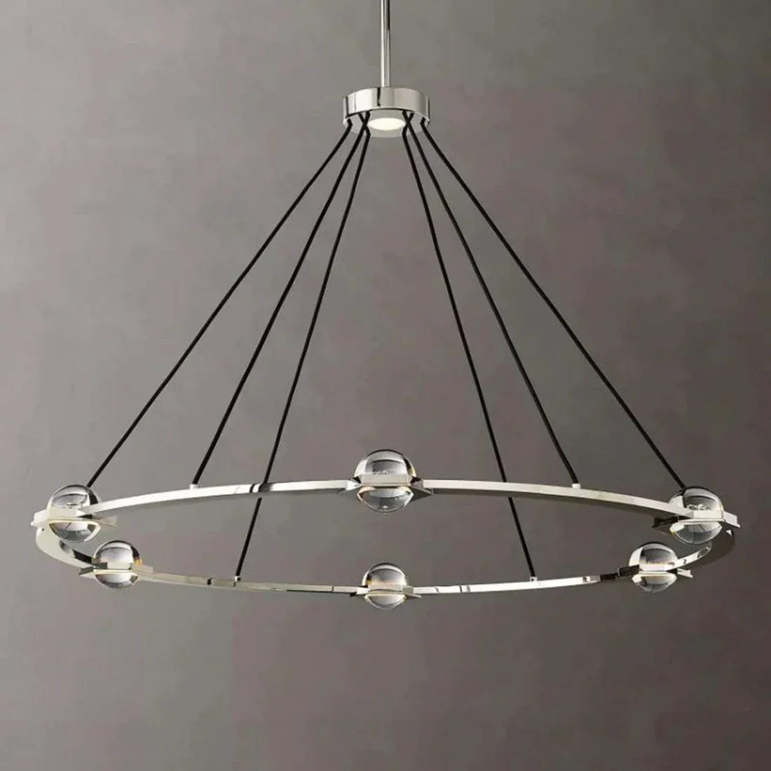 Nova Round Modern Chandelier