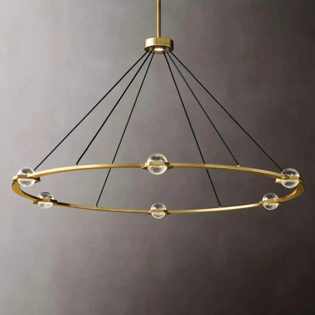 Nova Round Modern Chandelier