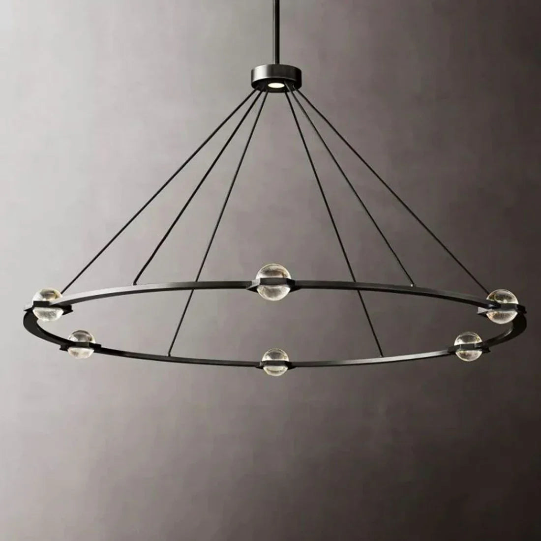 Nova Round Modern Chandelier