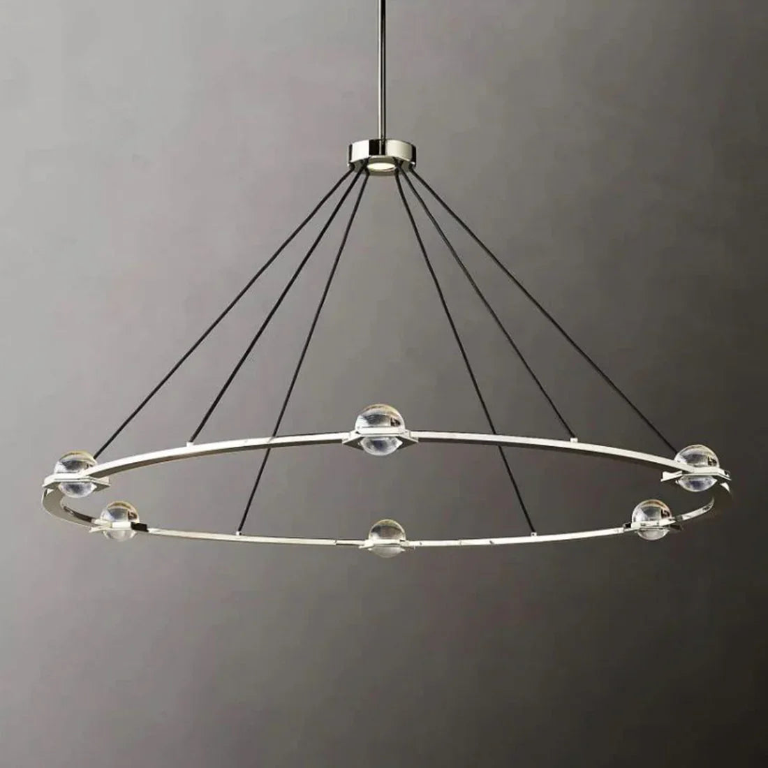 Nova Round Modern Chandelier