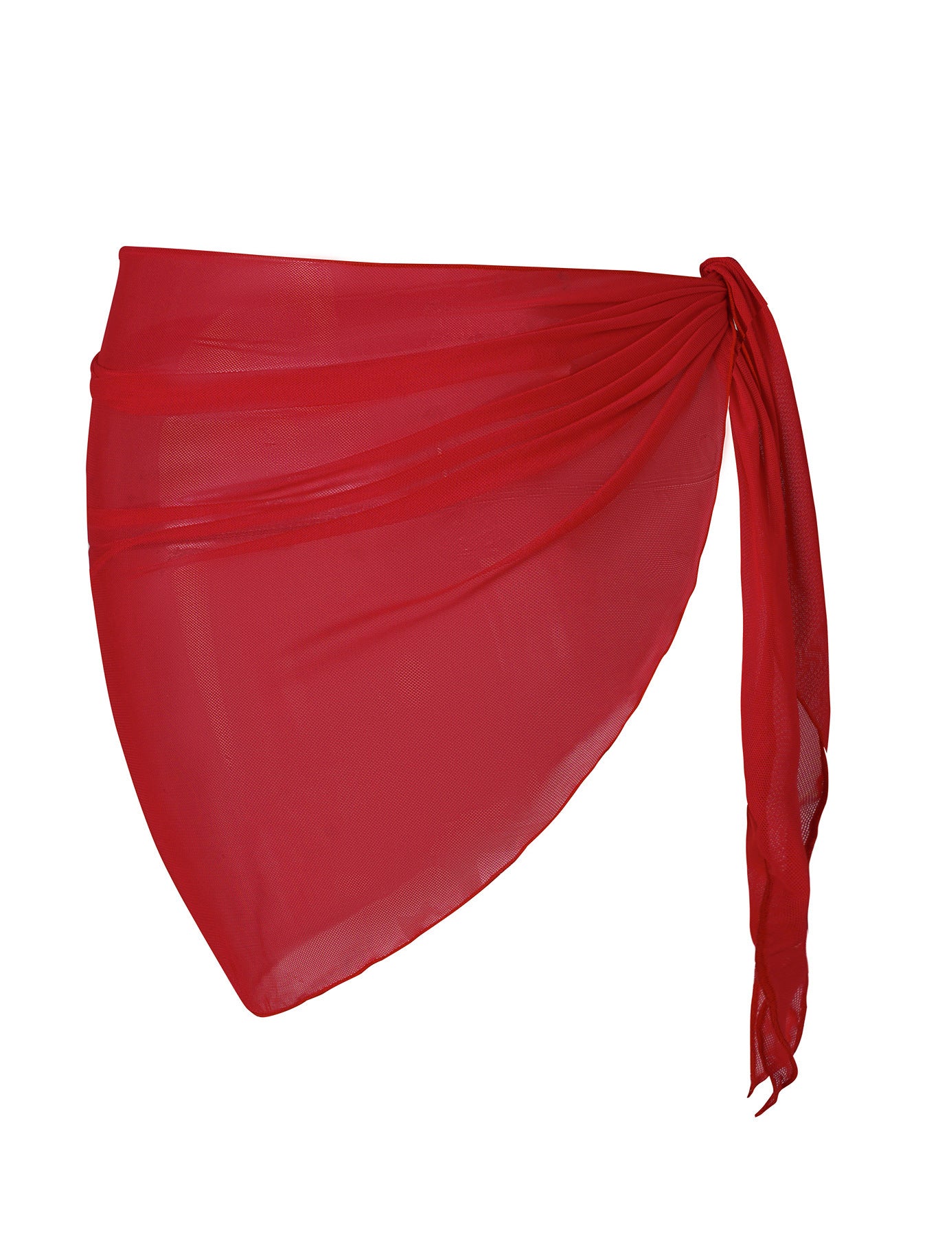 Vacation Loose Casual Bikini Beach Apron Gradient Color Multiple Colors