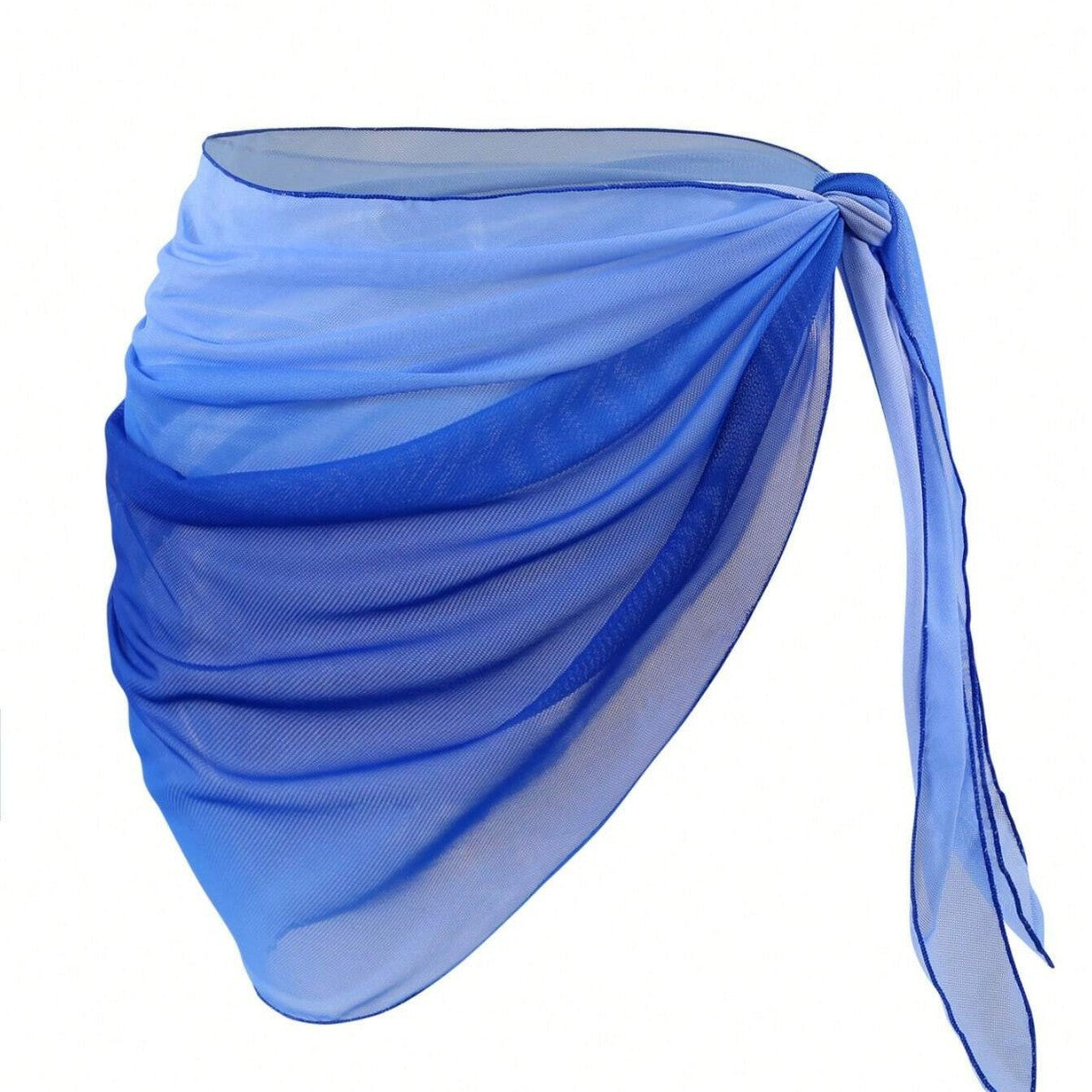 Vacation Loose Casual Bikini Beach Apron Gradient Color Multiple Colors