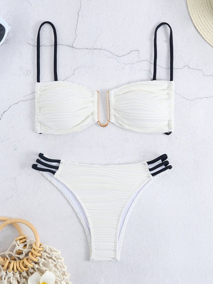Women's Sexy Comfortable Three-Piece Separate Swimsuit