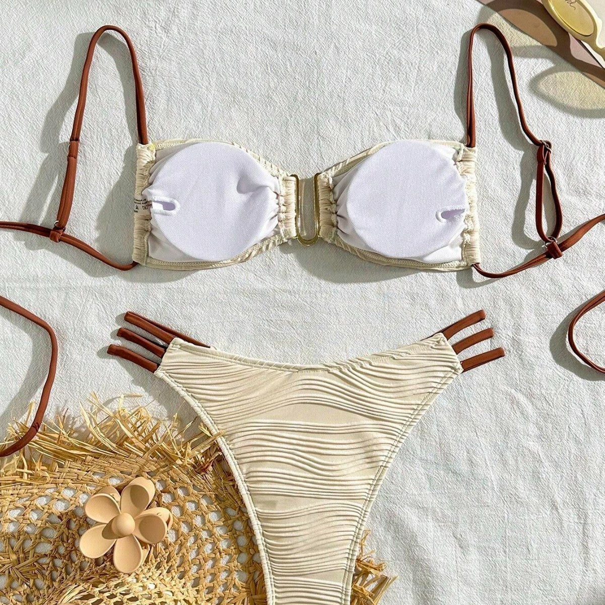 Women's Sexy Comfortable Three-Piece Separate Swimsuit