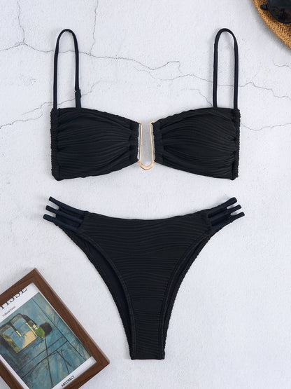 Women's Sexy Comfortable Three-Piece Separate Swimsuit