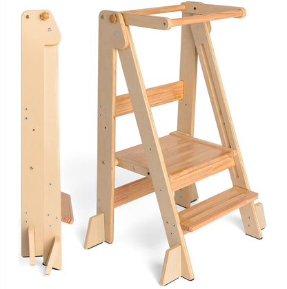 Adjustable Foldable Kitchen Tower