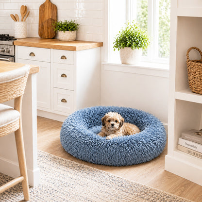 Pet Life ® 'Nestler' High-Grade Plush and Soft Rounded Pet Bed