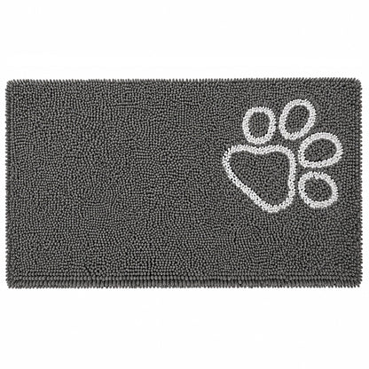 Pet Life ® 'Fuzzy' Quick-Drying Anti-Skid and Machine Washable Dog Mat
