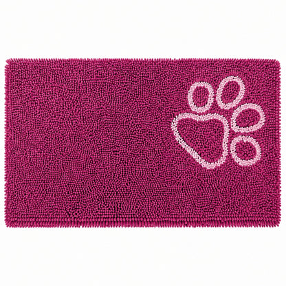 Pet Life ® 'Fuzzy' Quick-Drying Anti-Skid and Machine Washable Dog Mat